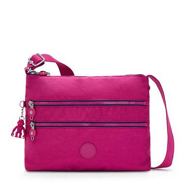 Kipling Alvar Crossbodytassen Roze Fuchsie | België 2149UZ